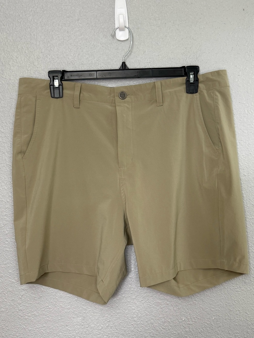 Free Fly Apparel | Hybrid Short II | Khaki | Waist 38” Inseam 7”